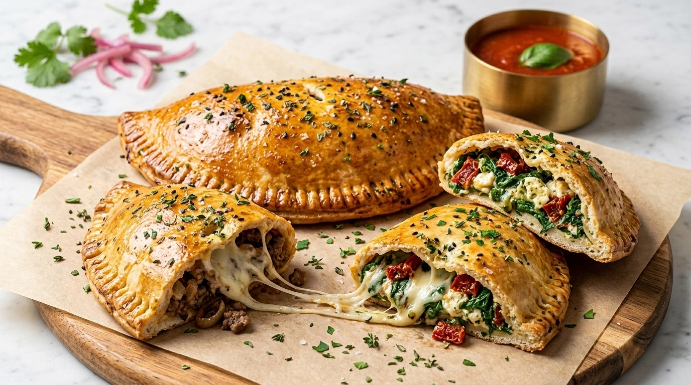 Vegetariska ost- och svamp-piroger – Perfekta till middag och matlåda - traditionellt Svensk Middag recept, perfekt till vardagsmiddag